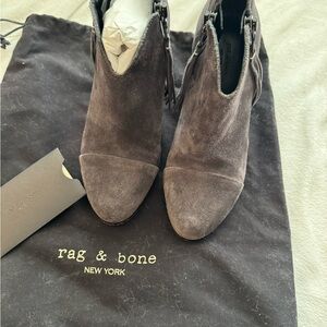 Rag & Bone Grey Booties